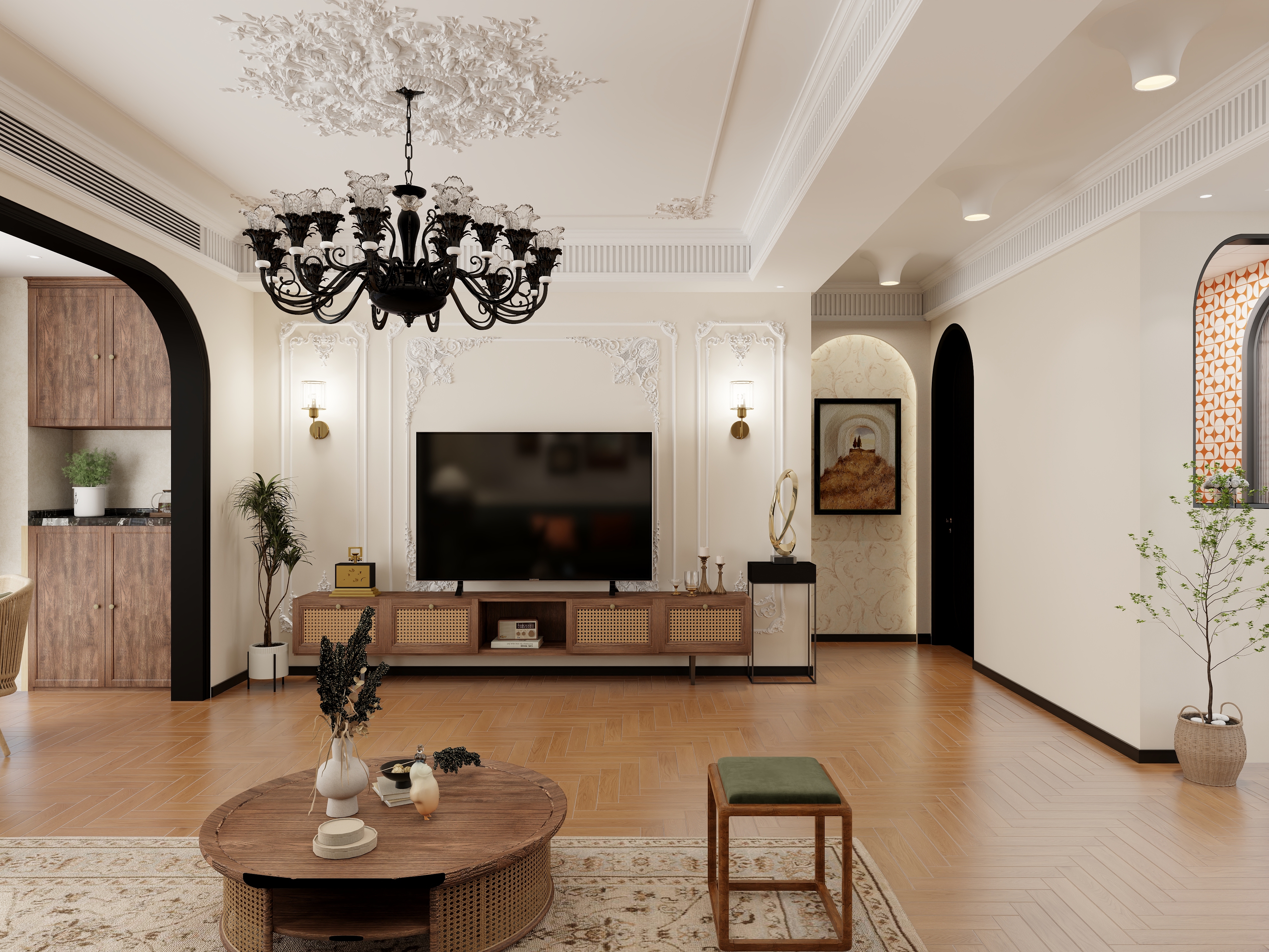 Mona-莫莫-127㎡3室-装修设计方案