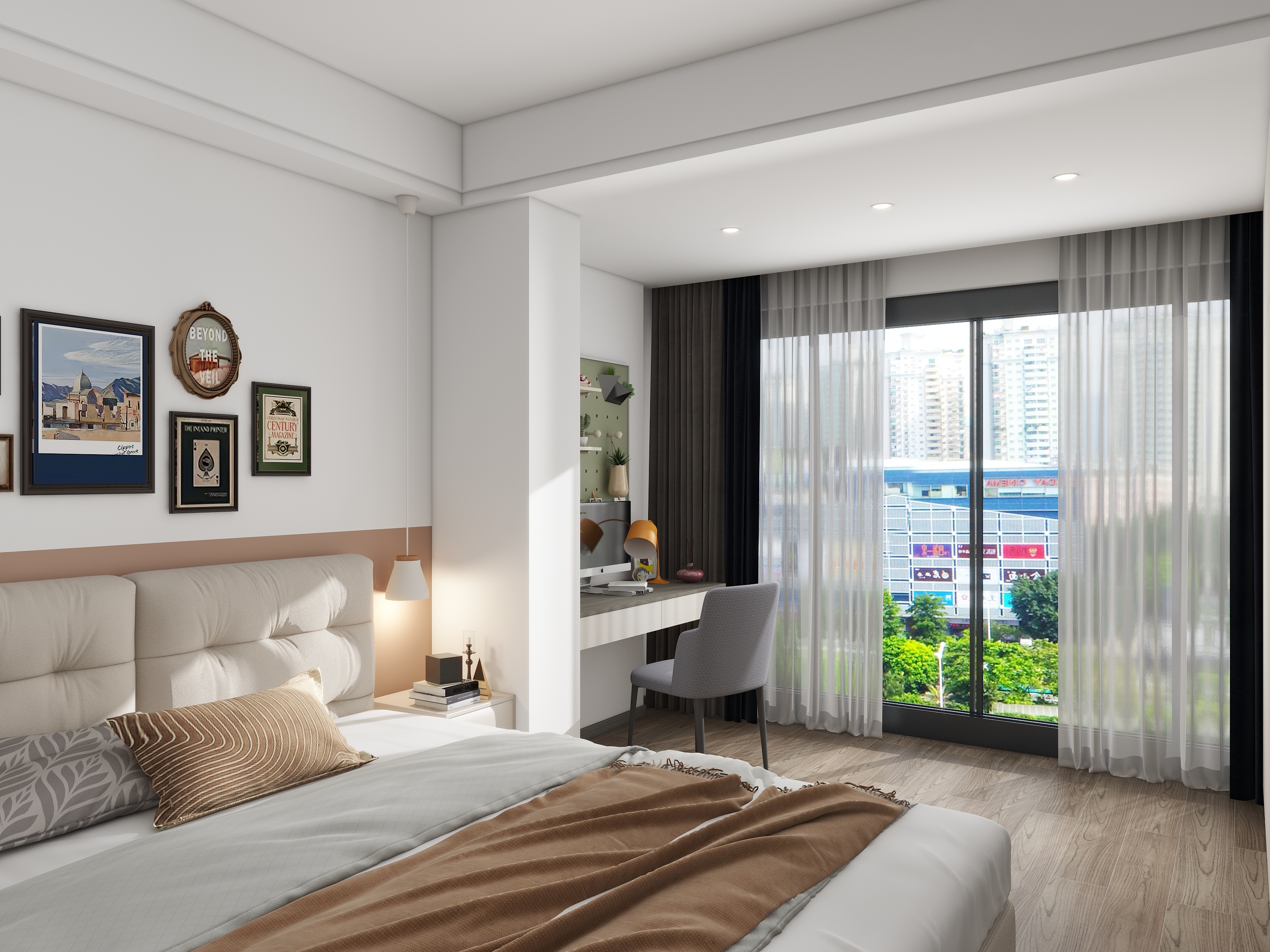 小何宝贝-现代缔艺家园128㎡3室-装修设计方案