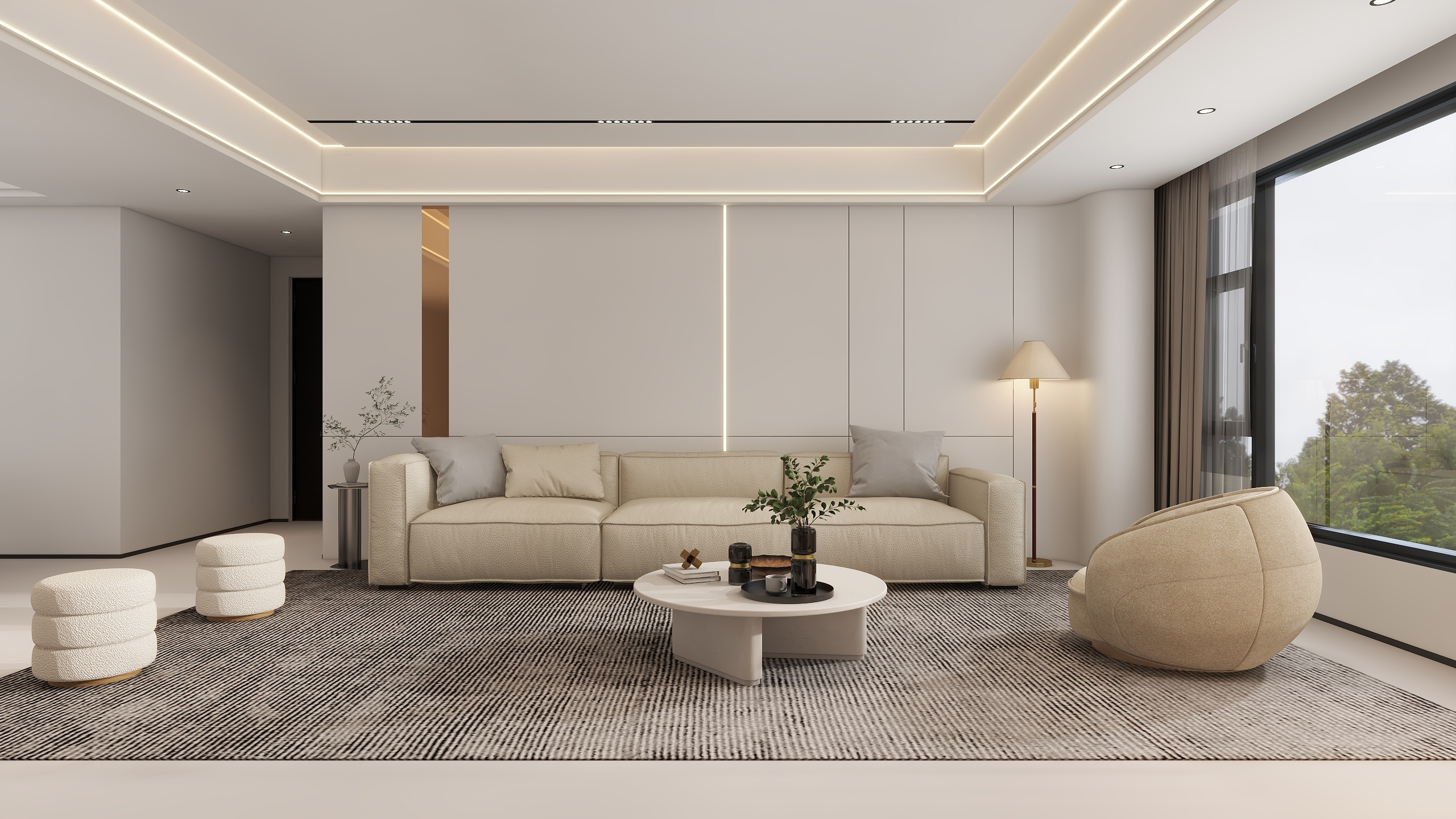 TS33333-三明世纪城163㎡3室装修效果图