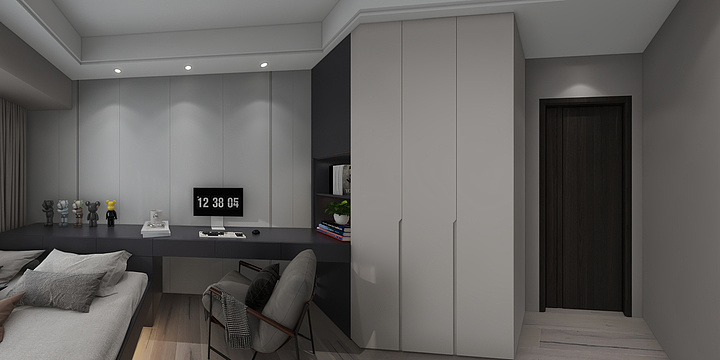 HE01-天禧湾 9栋2302-修改-装修设计方案