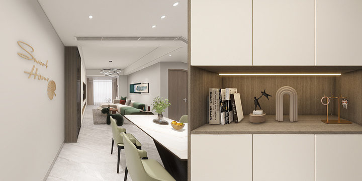 ID一木室内设计-宝湖2-603-装修设计方案