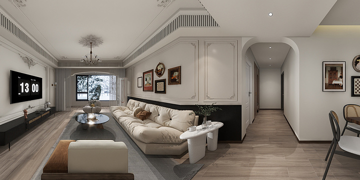 望穿抽水-观澜城17-1-101-装修设计方案