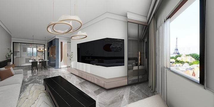 小概率设计-凯盈广场 翟女士-装修设计方案