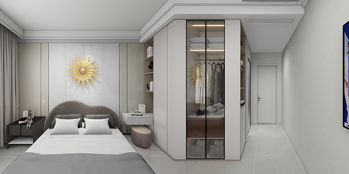 嘉雯装饰-吴总福居意向效果图设计方案-装修设计方案