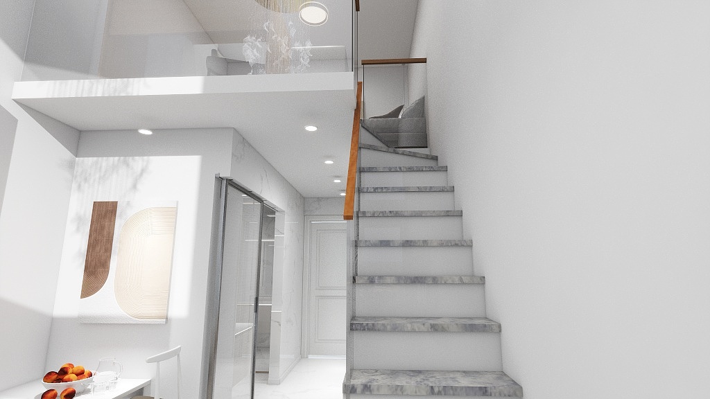 旺家设计-王贝贝-纯白公寓-副本-装修设计方案