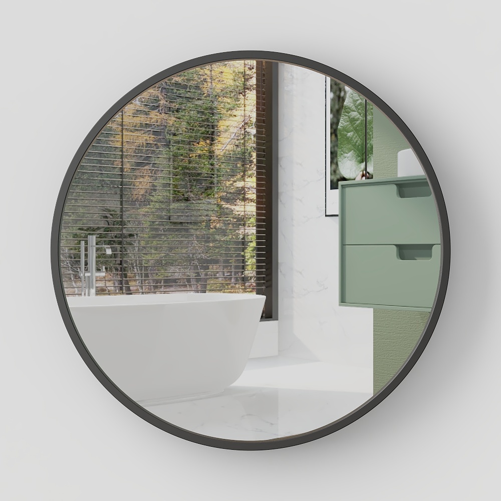 现代浴室镜3D模型