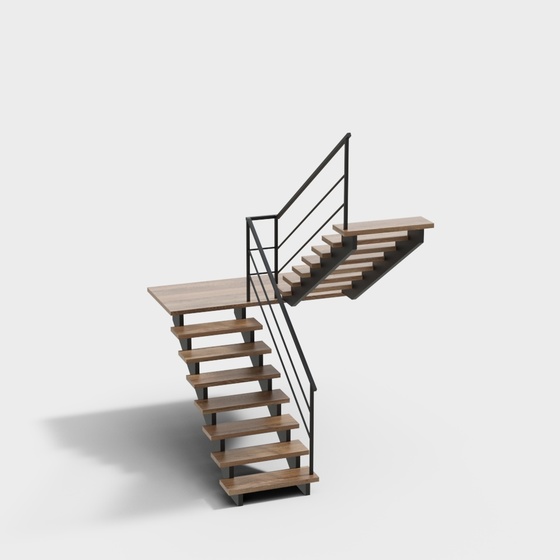 Modern Corner Staircase