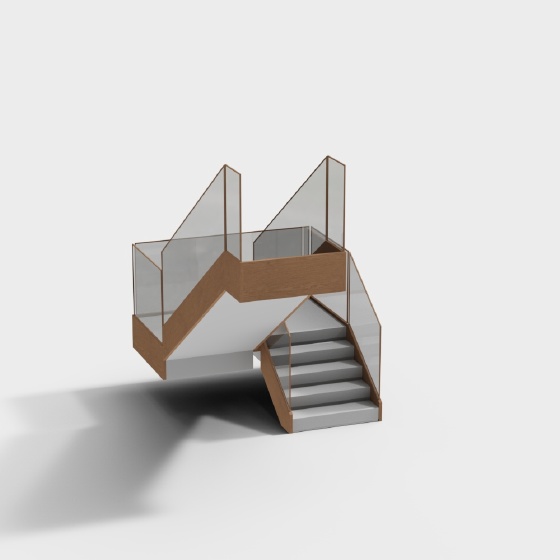 Modern Handrail Staircase