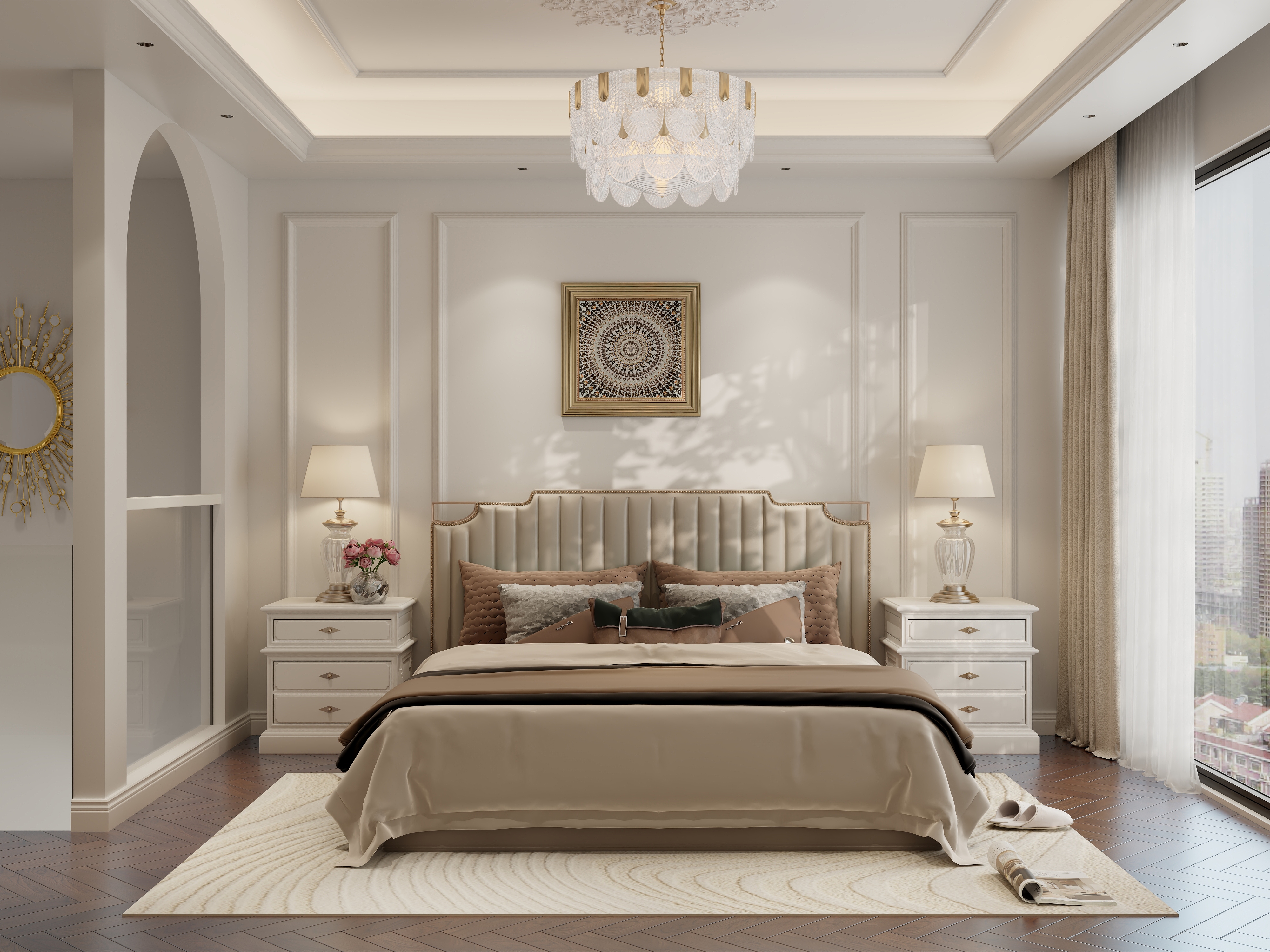 颜熙UaJGKa-青秀2046法式复式公寓-装修设计方案