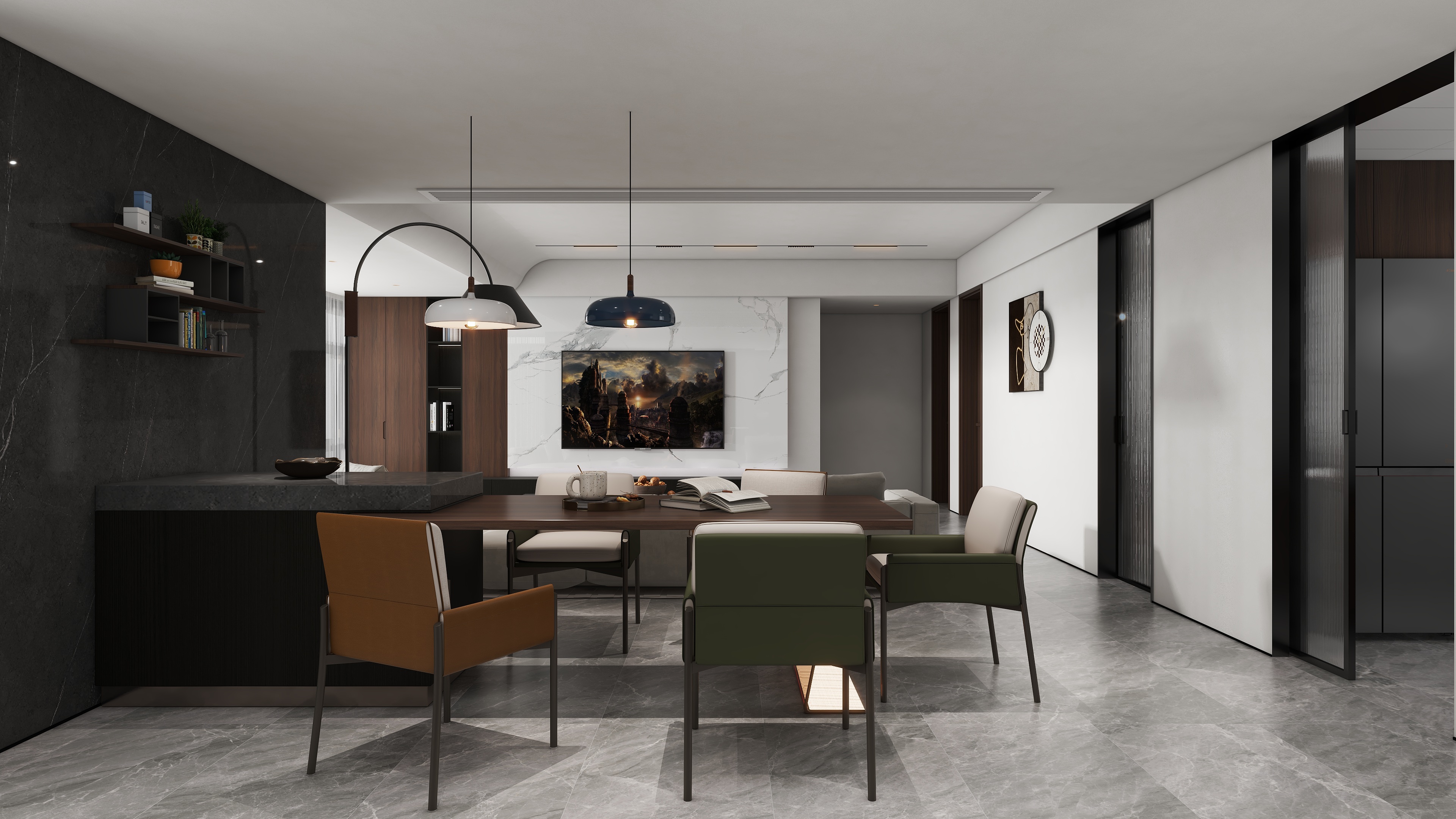 雪宝JJWe-现代极简装修效果图