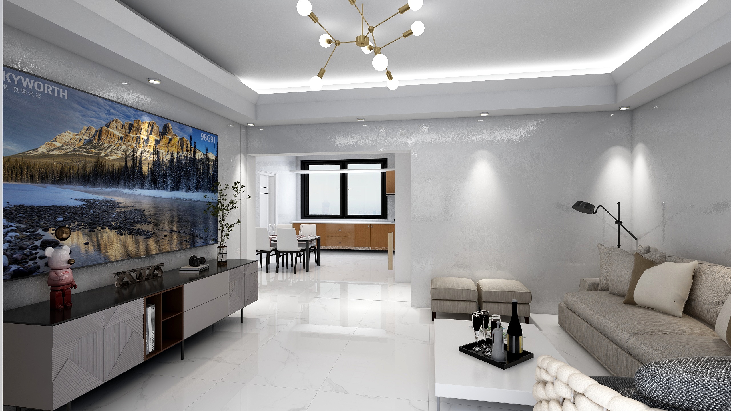 普洱世俊建筑装饰有限公司-农行小区改造方案-装修设计方案