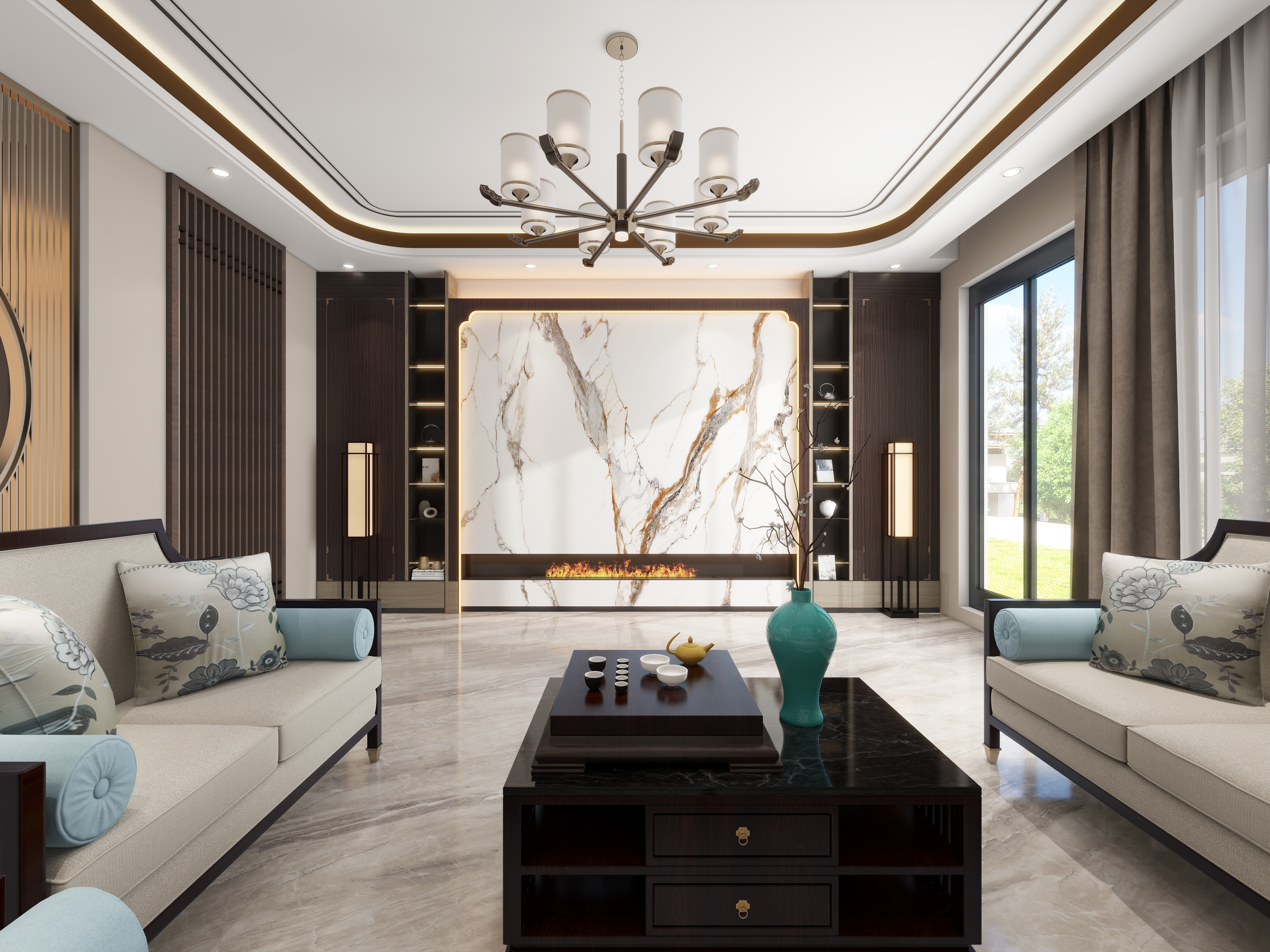 177****0008aGKP-晟璟陈总新中式别墅-装修设计方案