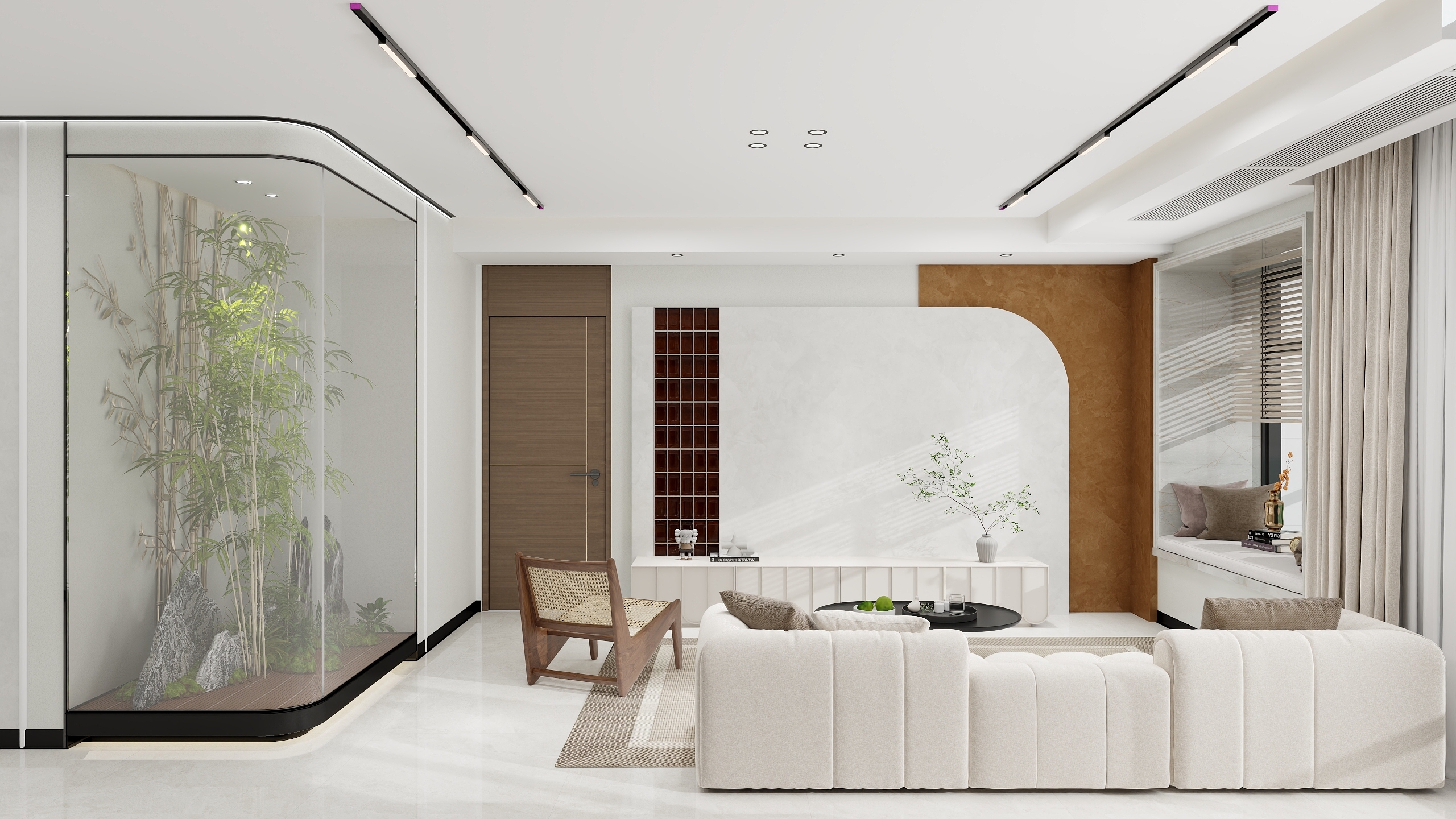 海雄装饰-三棵树+宅寂风格+暖秋-装修设计方案