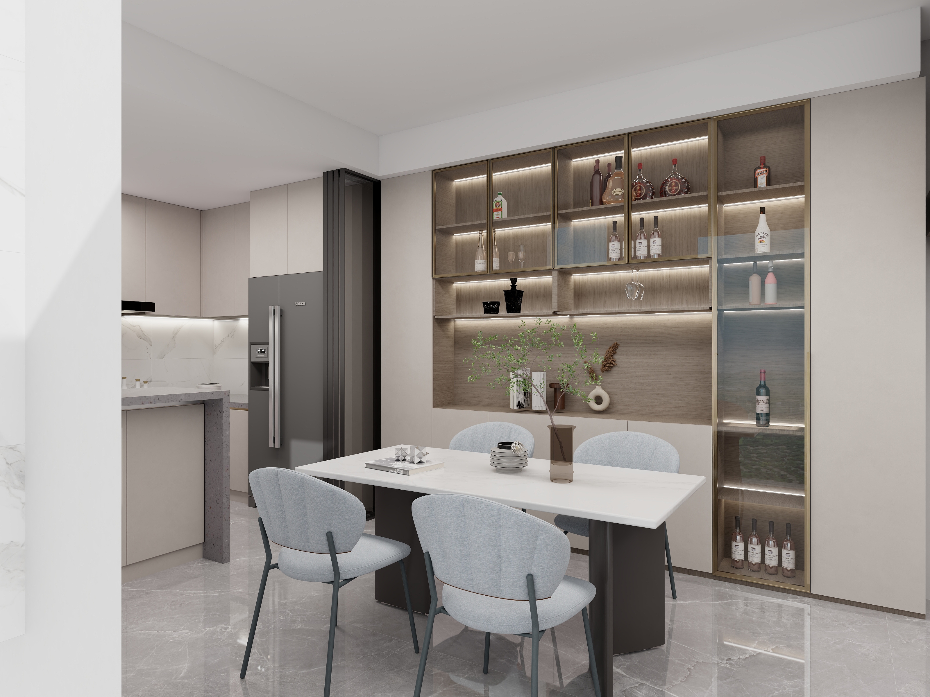 阿噜米全铝家居-大华118-装修设计方案