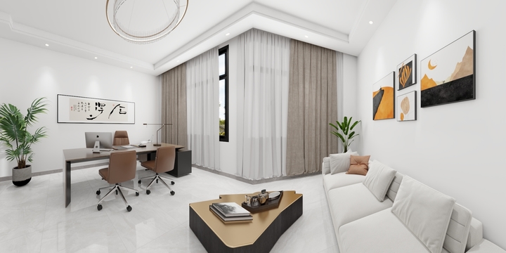 室内外设计大雄-南华饲料厂-装修设计方案