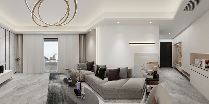 全案装修设计-阿华-02平面类图简约方案-无软装-装修设计方案