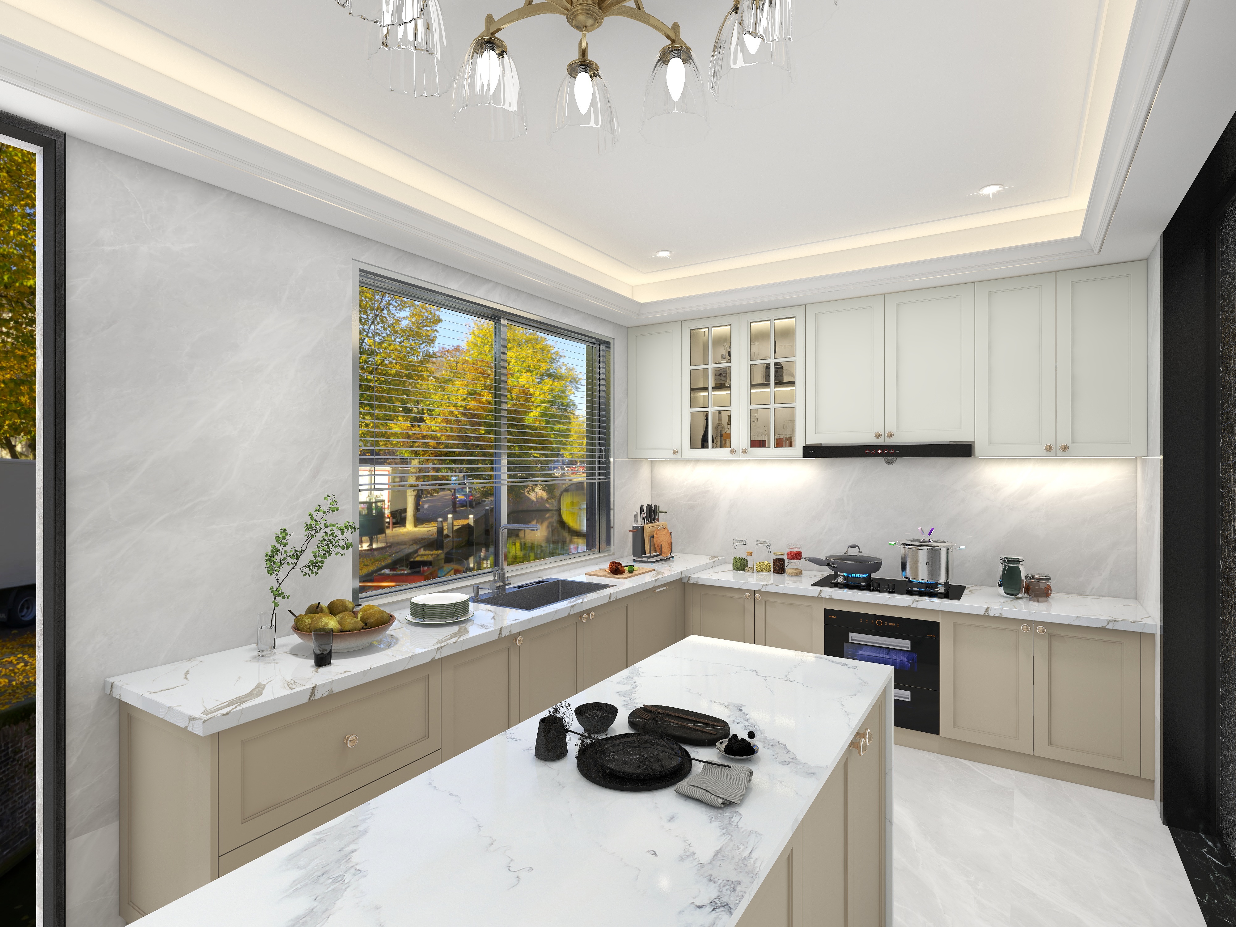 俞成超-镜庐法式厨房设计-副本-装修设计方案