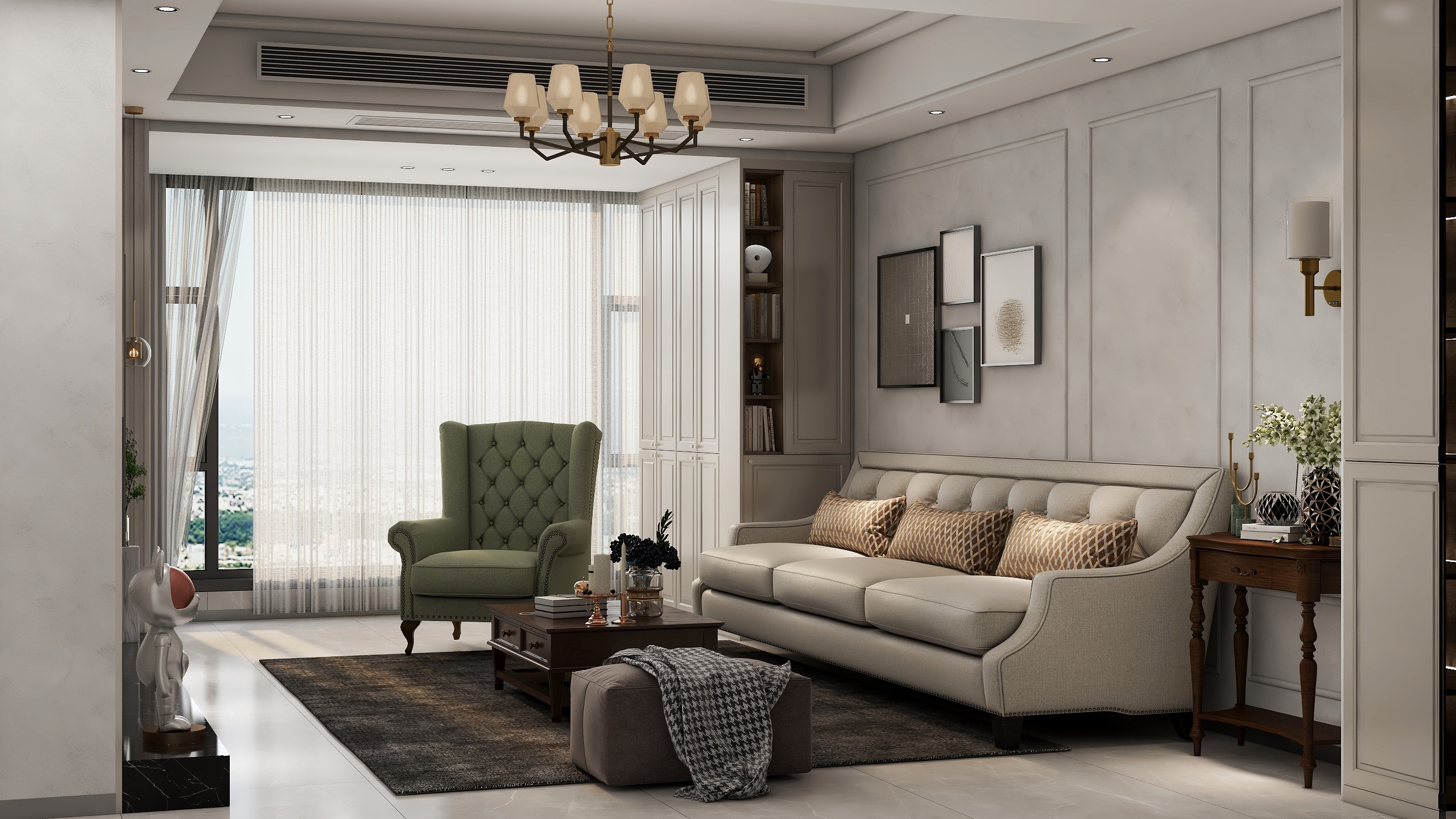 JoyHome嘉合空研-柳州彰泰江与城13栋02户型（方案三）-装修设计方案