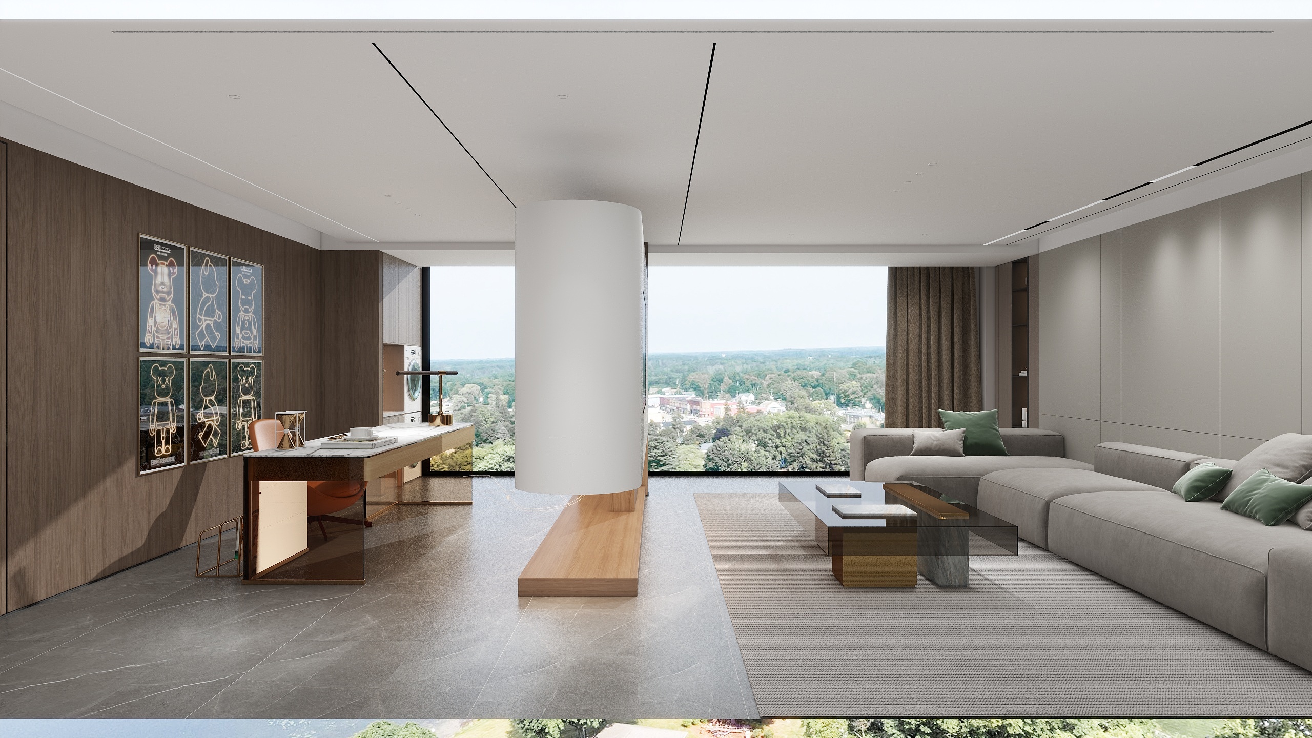 58-体DFFz-云熙望府160现代轻奢-装修设计方案