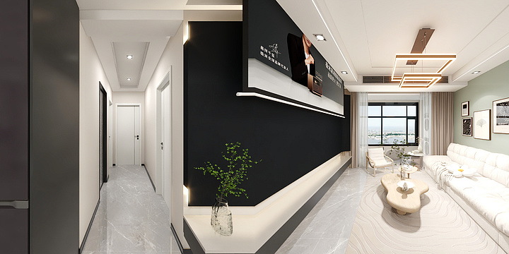 -Amazing-户型2现代风格-装修设计方案