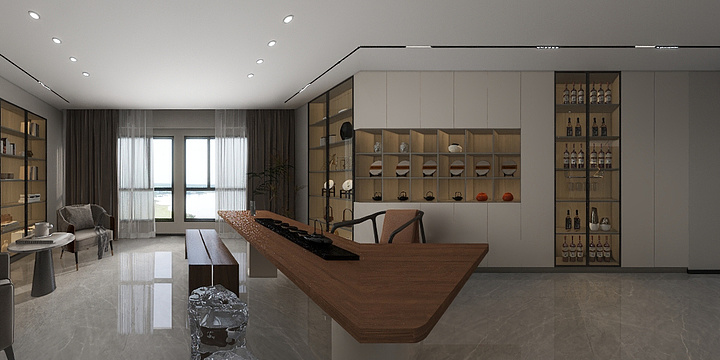 设计一罗丹-陈总办公室-装修设计方案