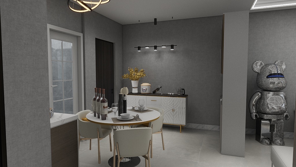 黄远文hihz-玉锦苑-35号楼81㎡2室-装修设计方案