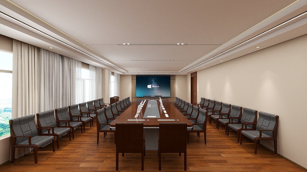 木子文文-中航油职员办公区-装修设计方案