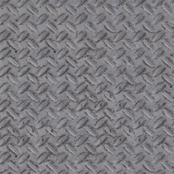 Gray Metal-Corrosion Grid 3D Model for Soft Decoration
