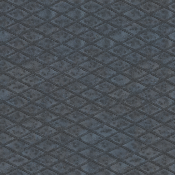 Gray Metal-Corrosion Grid 3D Model