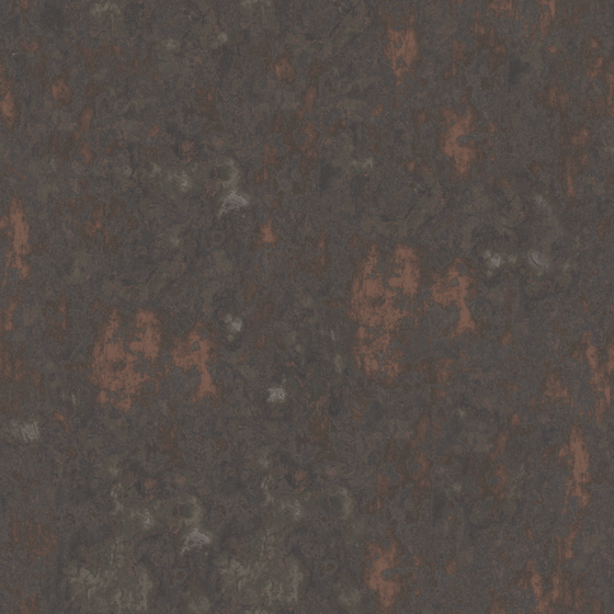 Stylish Metal-Corrosion 3D Model in Gray