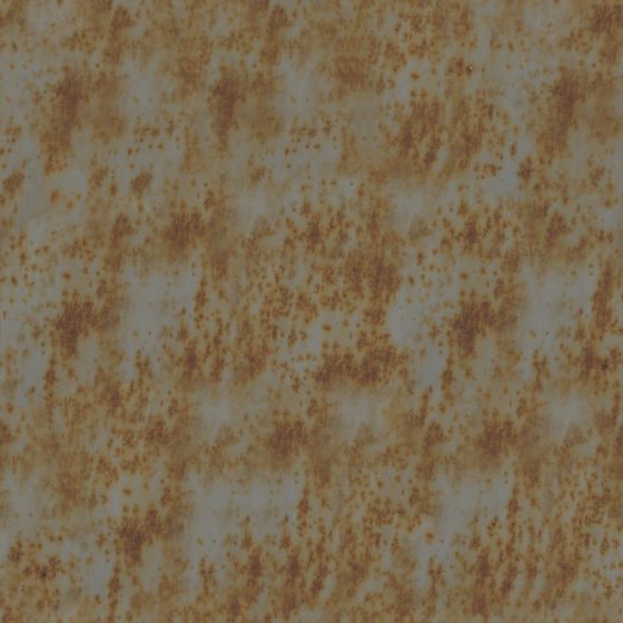 Chic Brown Metal-Corrosion 3D Model for Decoration