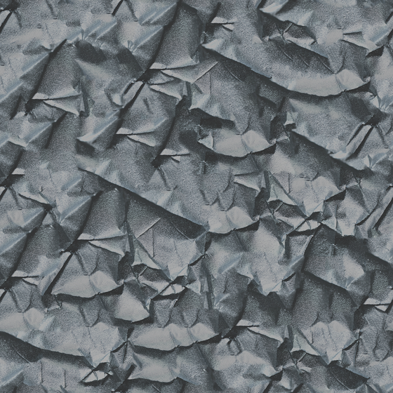 Gray Metal-Fold 3D Model for Interior Design