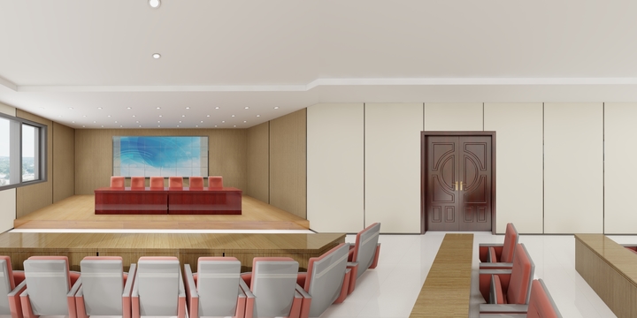 JUNTONG-会议室三楼-装修设计方案