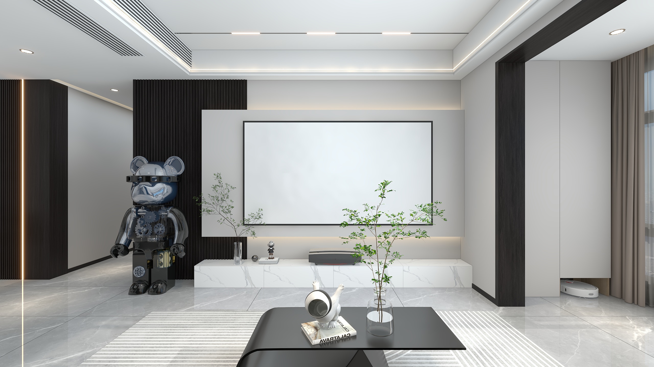 与立设计-周府|虚室有余闲-装修设计方案