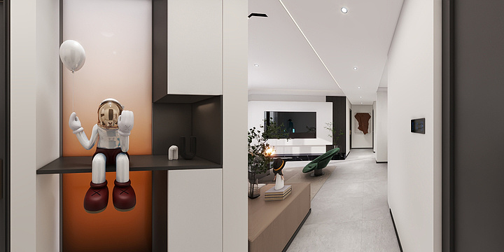 张晓召-正远汀兰126 三居室-装修设计方案