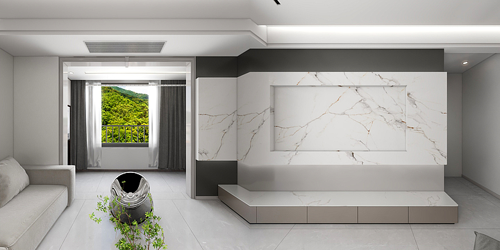 清禾一舍装饰--张月行-中央公馆-刘海强-现代风-装修设计方案