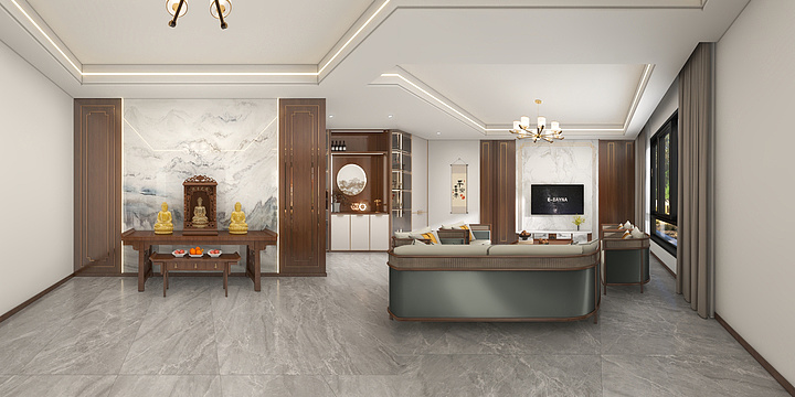 LS设计-刘闪-通州自建房别墅设计-装修设计方案