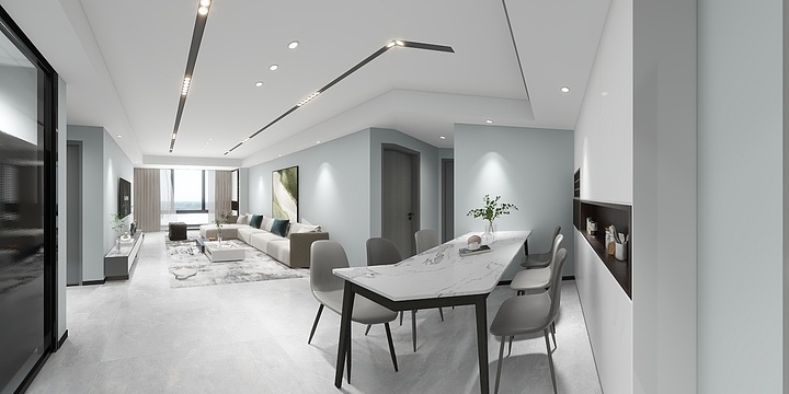 遇上方知有丿-山澜二区2-17-1001.dwg-装修设计方案