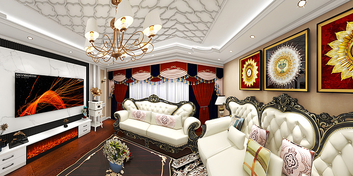 室内设计师热依汗-莎车县富贵.dwg-副本-装修设计方案