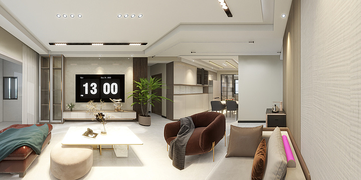 简壹设计工作室-水洛兰庭1-1903-装修设计方案