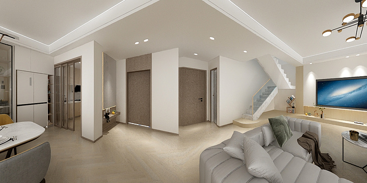 KevinChen设计出品-天府兰台20-302-新作-装修设计方案