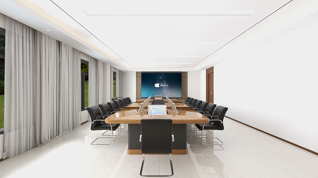 木子文文-中航油大会议室-装修设计方案