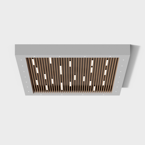 Restaurant grille ceiling