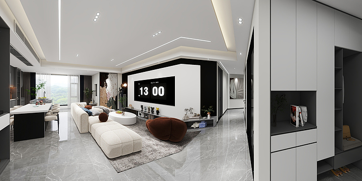 术家-万腾御景6-3-502-装修设计方案