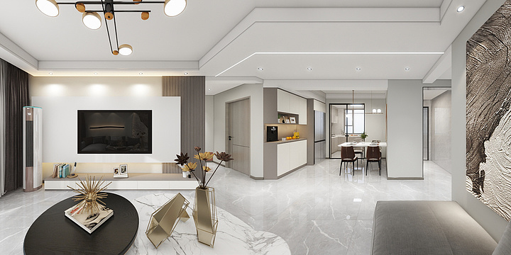 全案设计吴华-京林城市广场10-904 设计方案-装修设计方案