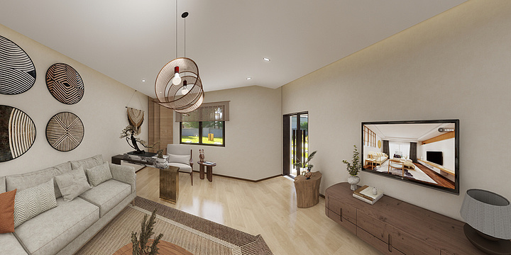 庆航通-江海村前院-装修设计方案