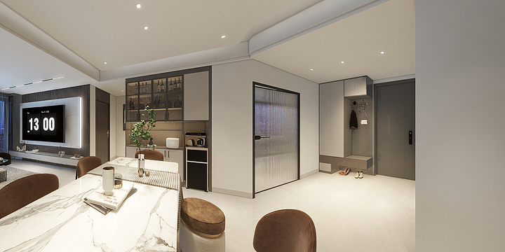 毕节鑫品装饰工程有限责任公司-女神雅居雪-装修设计方案