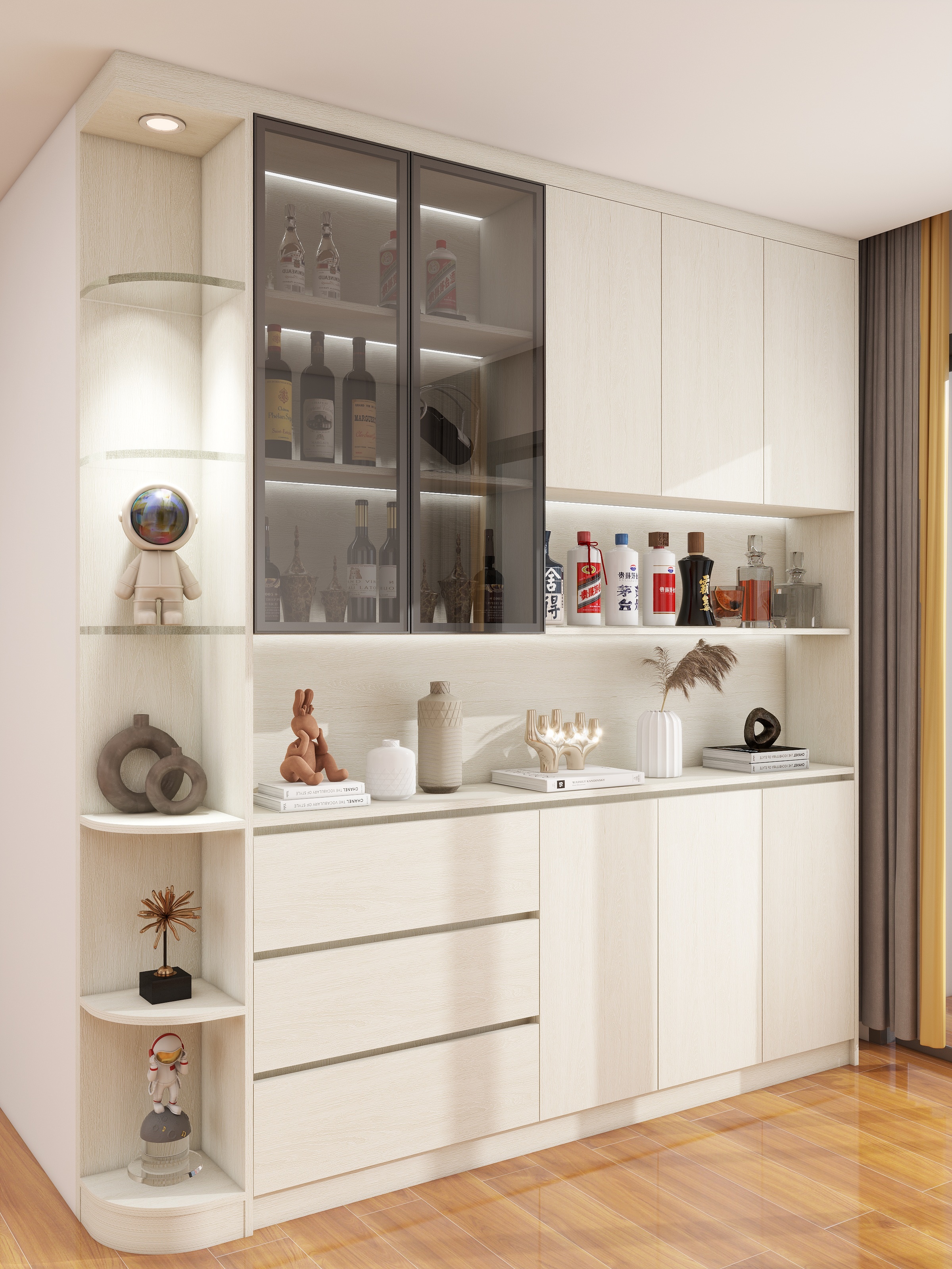 蔡工@-卓越蔚蓝海岸5期45栋3101-装修设计方案