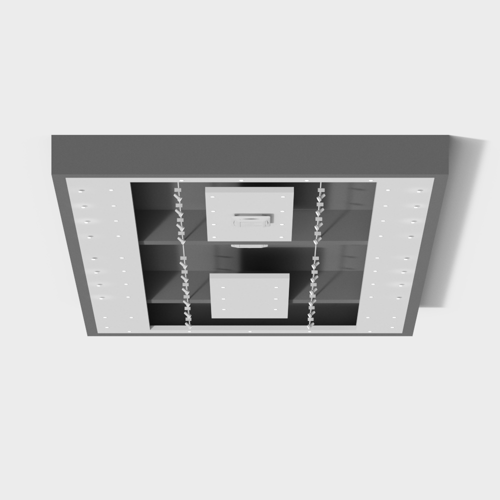 餐饮店吊顶3D模型