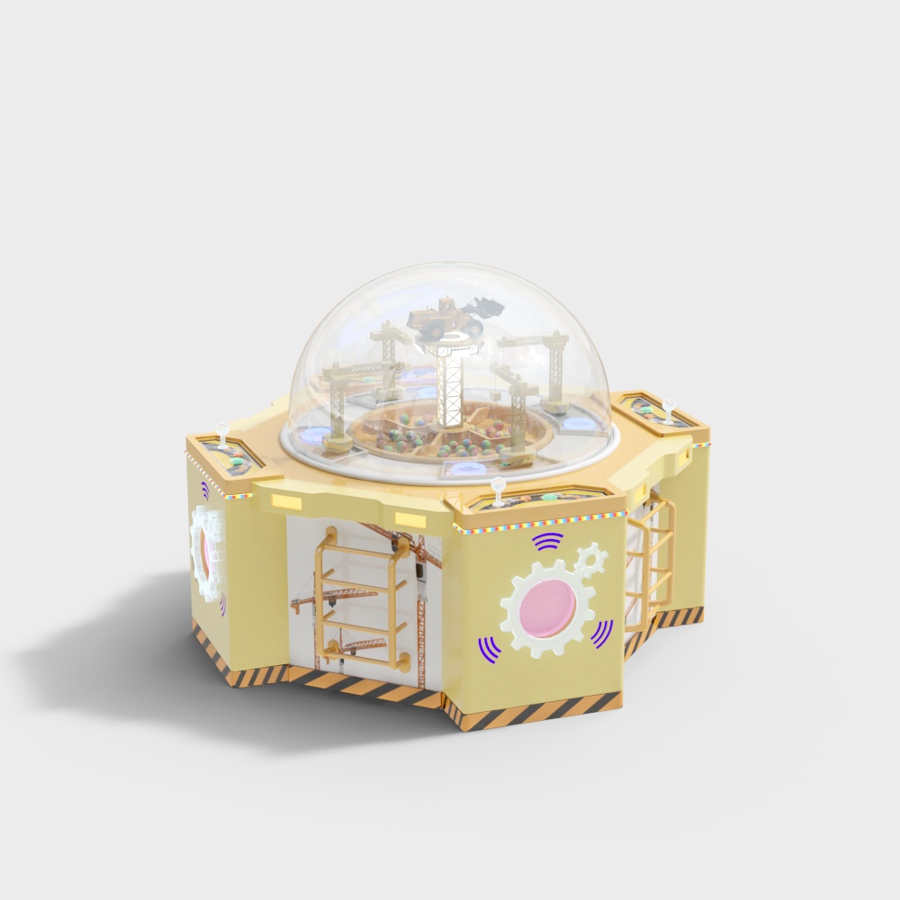 娃娃机3D模型